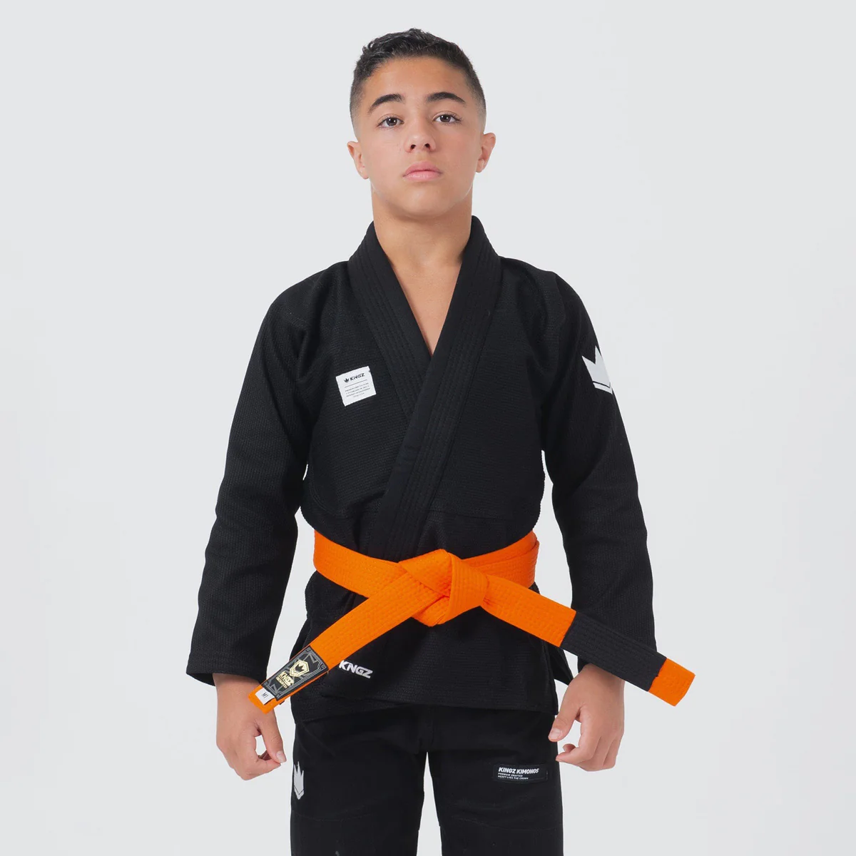 BJJ Gi enfant Kingz Kore V2 IBJJF Noir  - Image 8