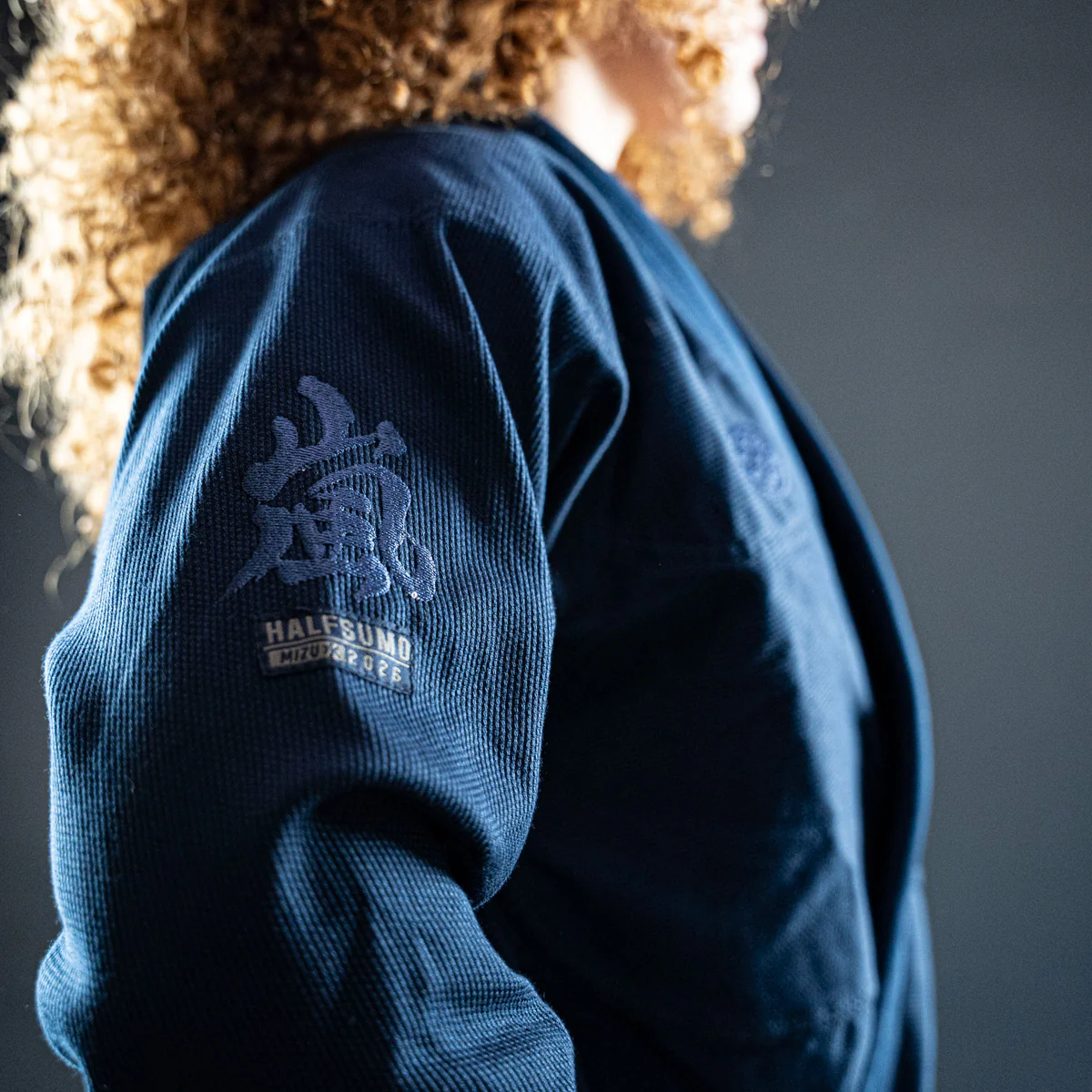 BJJ Gi Half Sumo Mizu "Storm" Bleu Marine  - Image 13
