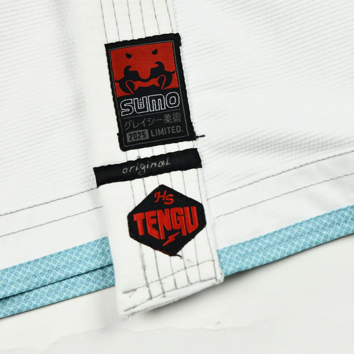 BJJ Gi Half Sumo Tengu Blanc  - Image 7