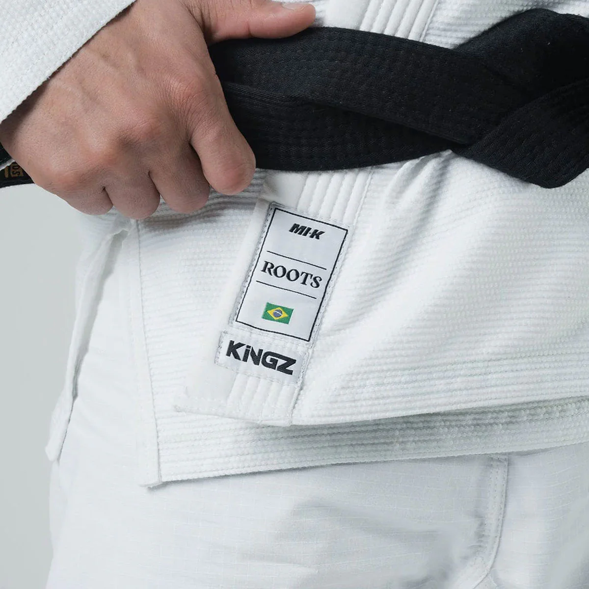 BJJ Gi Kingz MI-K Roots IBJJF Blanc  - Image 5