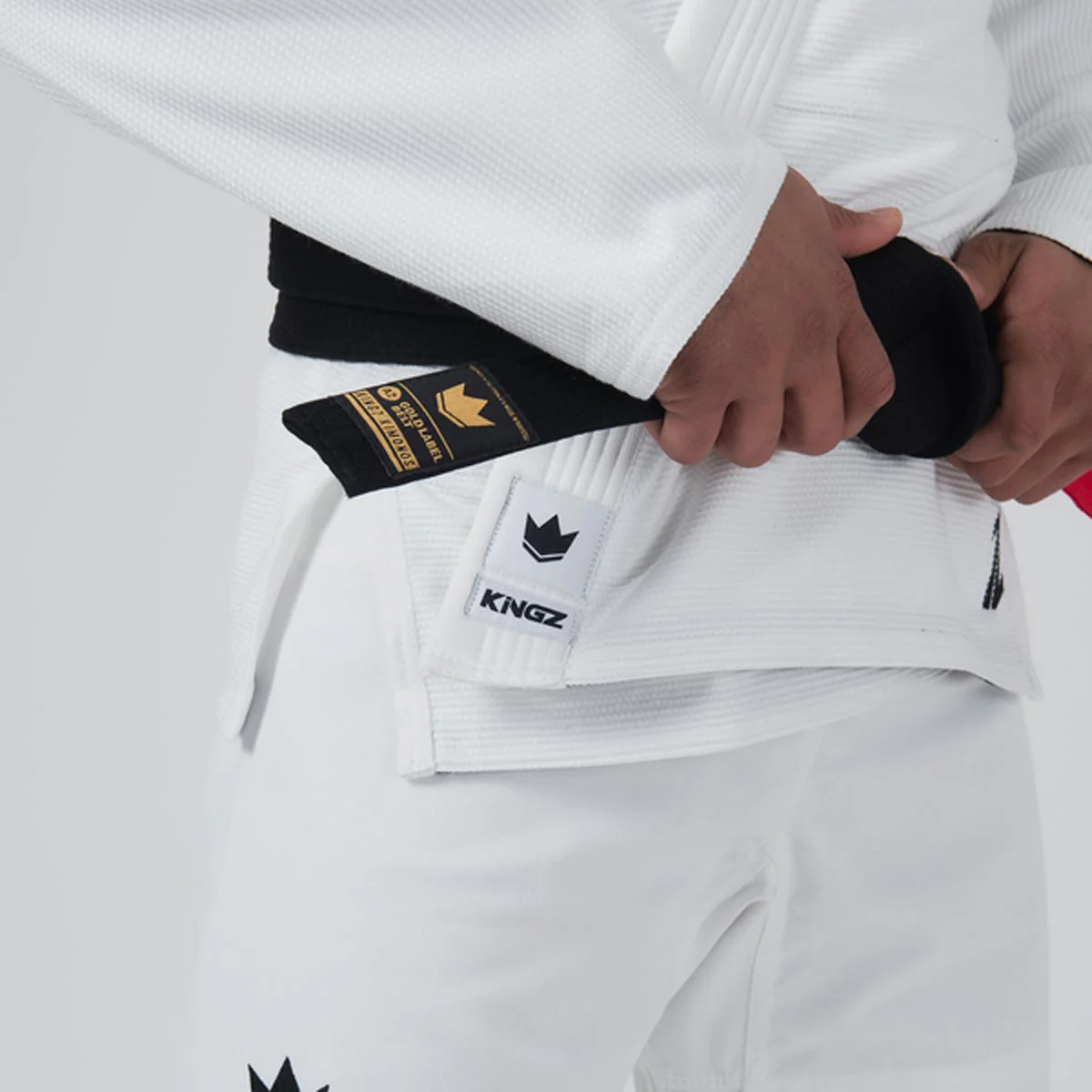 BJJ Gi Kingz The One V2 IBJJF Blanc  - Image 12