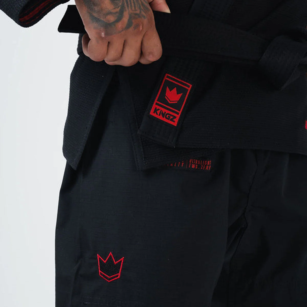 BJJ Gi Kingz Ultralight 2.0 IBJJF Noir  - Image 10
