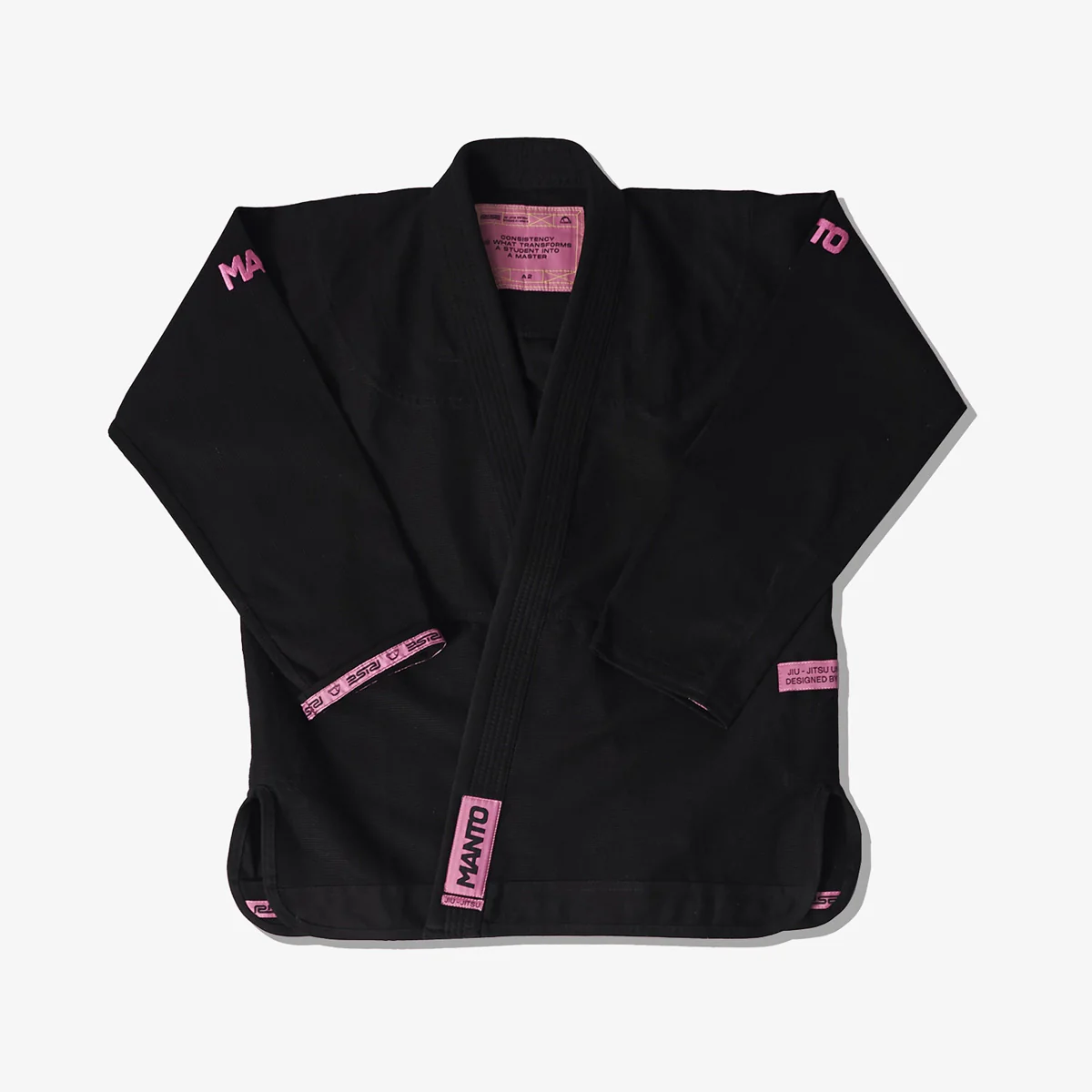 BJJ Gi Manto Rise 2.0 Noir-rose 