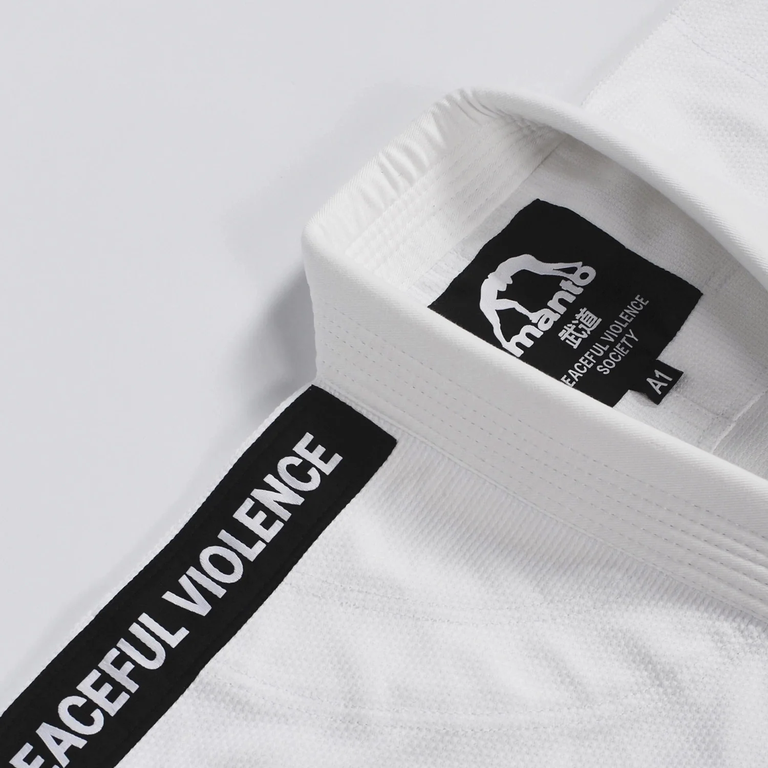 BJJ Gi Manto Society blanc  - Image 6