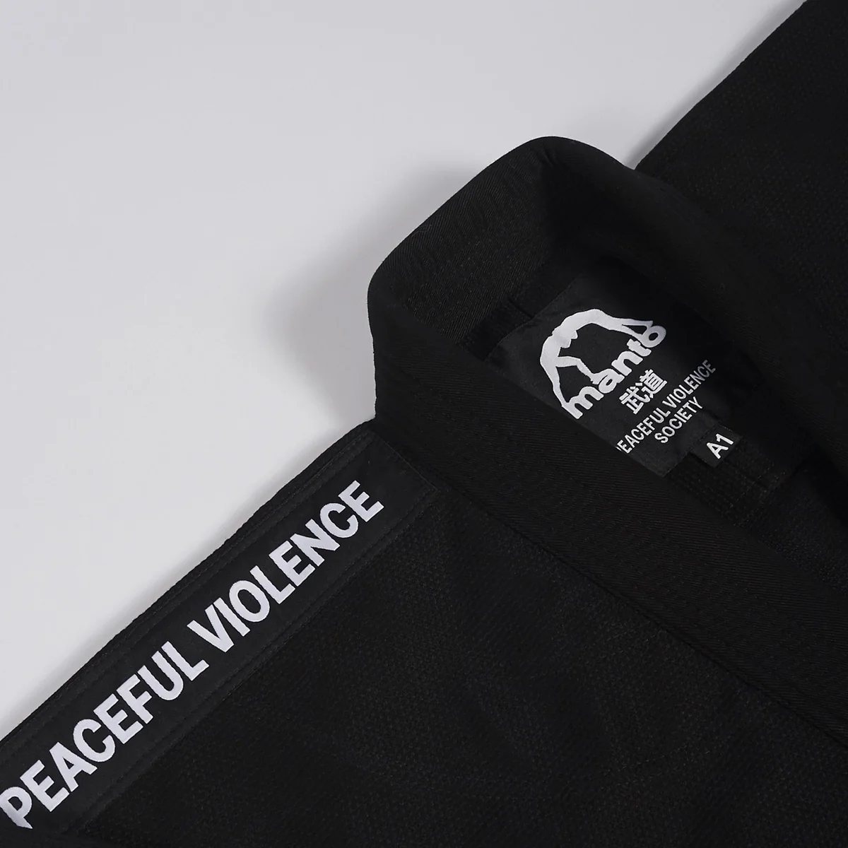 BJJ Gi Manto Society noir  - Image 8