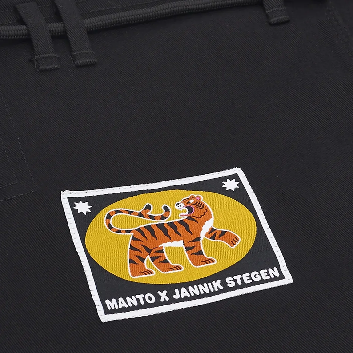 BJJ Gi Manto Tiger's Tail Noir  - Image 6