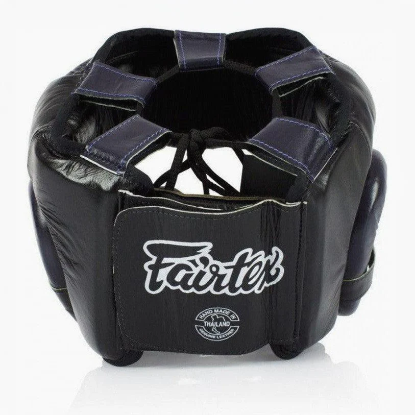 Caschetto Fairtex Diagonal Vision Sparring HG13 Noir-bleu  - Image 4