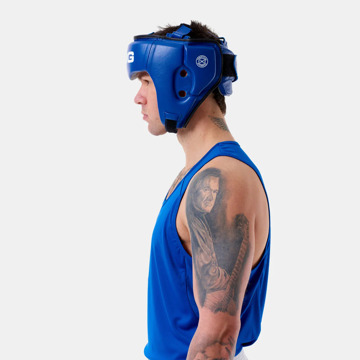 Casque Sting Competition Approuvé World Boxing Bleu  - Image 5