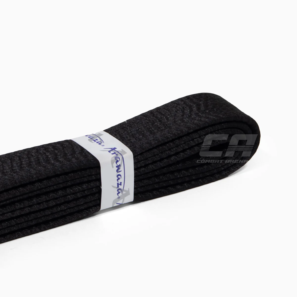 Ceinture noir Arawaza satin 38 mm  - Image 2