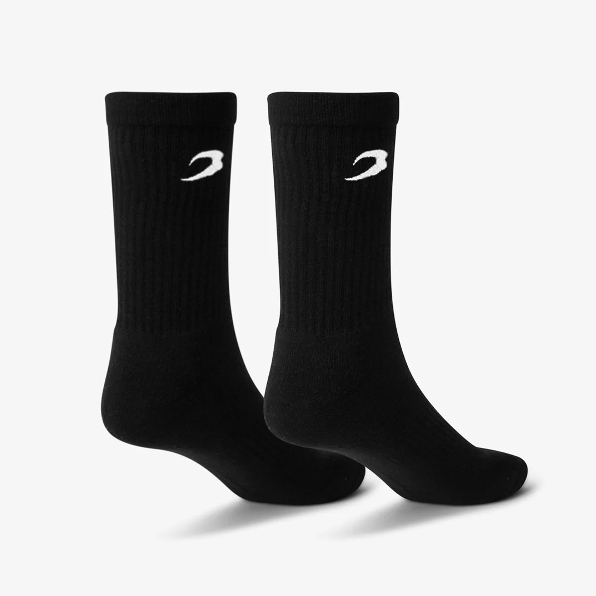Chaussettes Boxraw Crew (3 paires) Noir  - Image 2