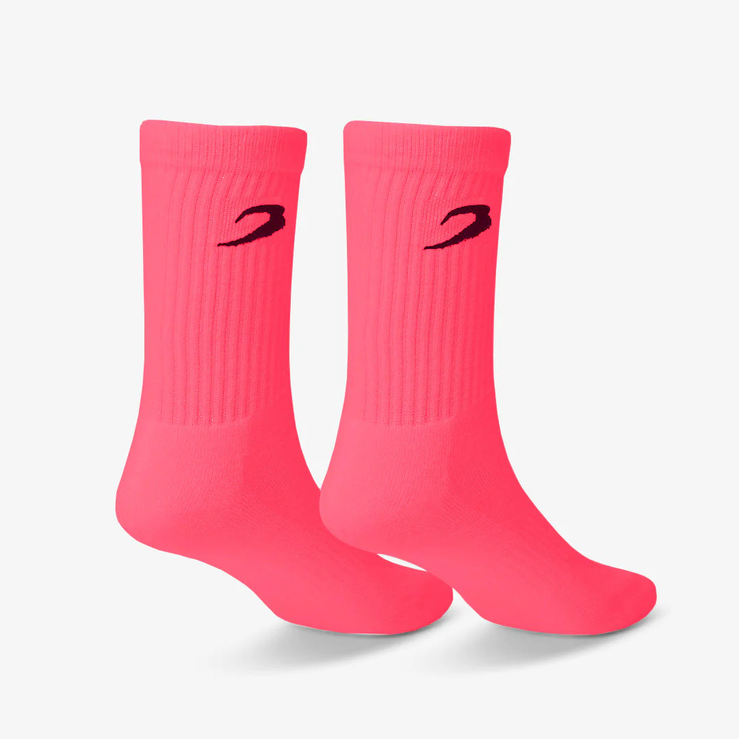 Chaussettes Boxraw Crew (3 paires) Rose  - Image 2