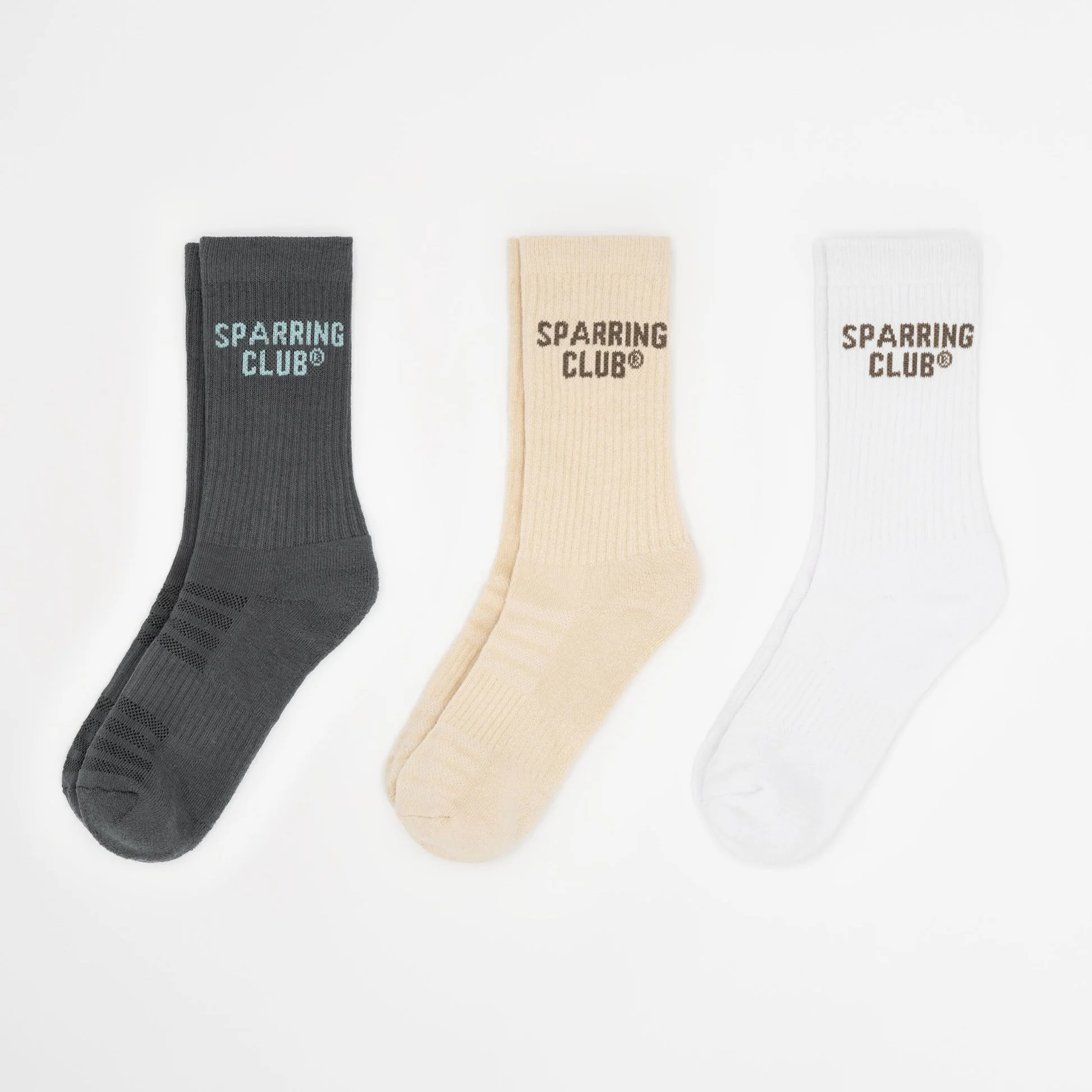 Chaussettes Boxraw Crew Sparring Club (3 paires) Multicolore 