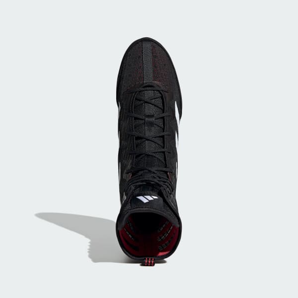 Chaussures de boxe Adidas Box Hog 4 Noir-blanc  - Image 5