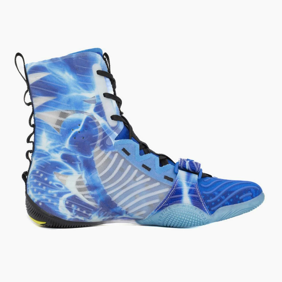 Chaussures de boxe Nike Hyperko 3 SE Photo Blue-Sonic Yellow  - Image 3