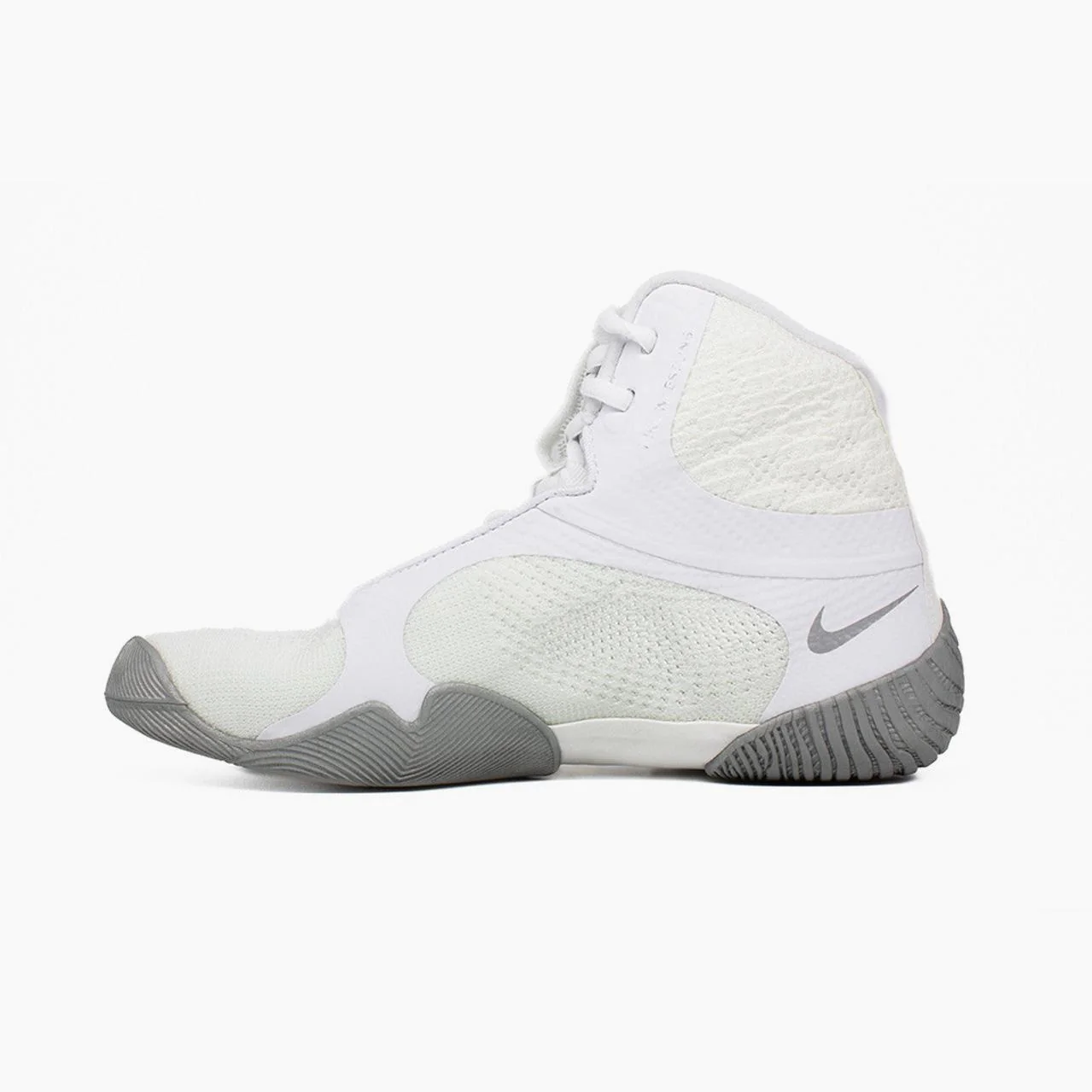 Chaussures de lutte-Lutte Nike Tawa Blanc-argent - Image 5