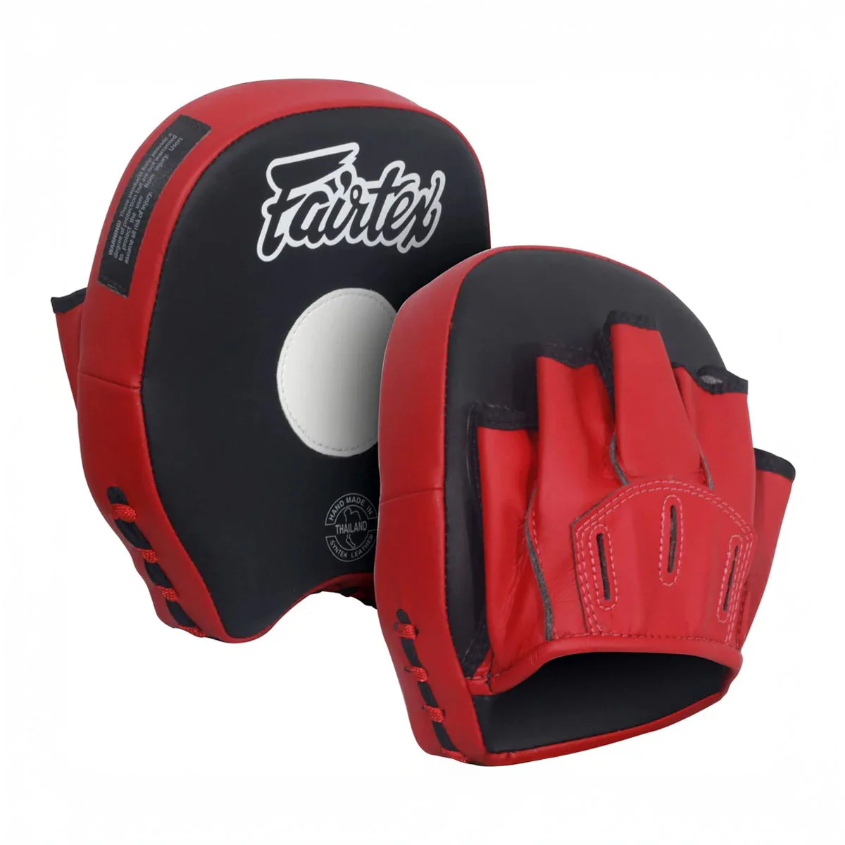 Coussinets de mise au point Fairtex Court FMV14 Noir-rouge  - Image 3