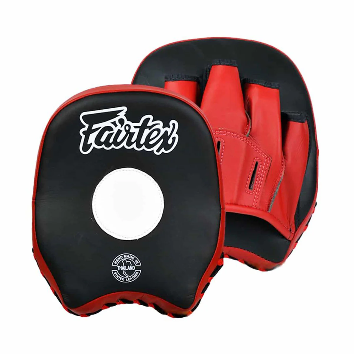 Coussinets de mise au point Fairtex Court FMV14 Noir-rouge  - Image 4