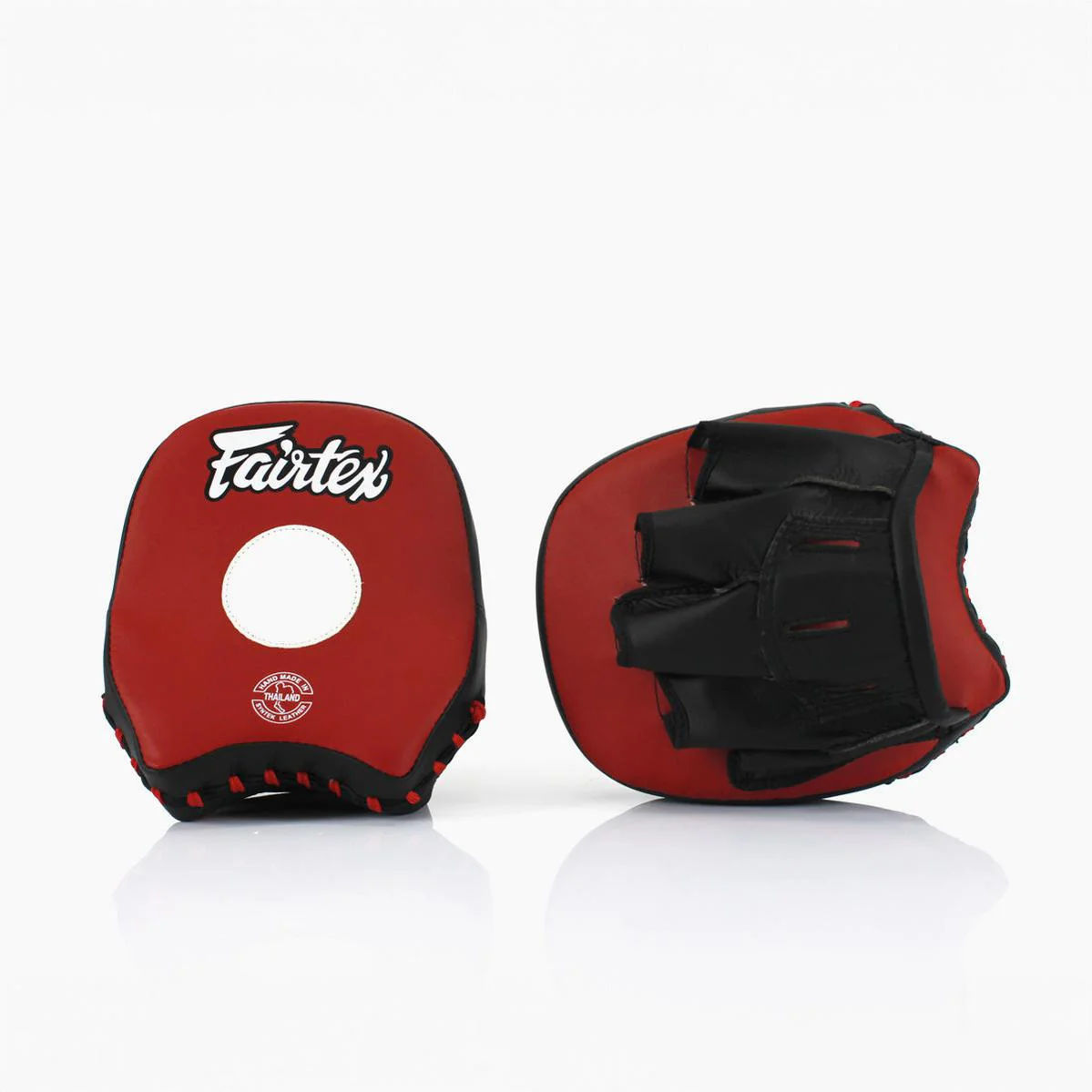 Coussinets de mise au point Fairtex Court FMV14 Rouge-noir  - Image 3