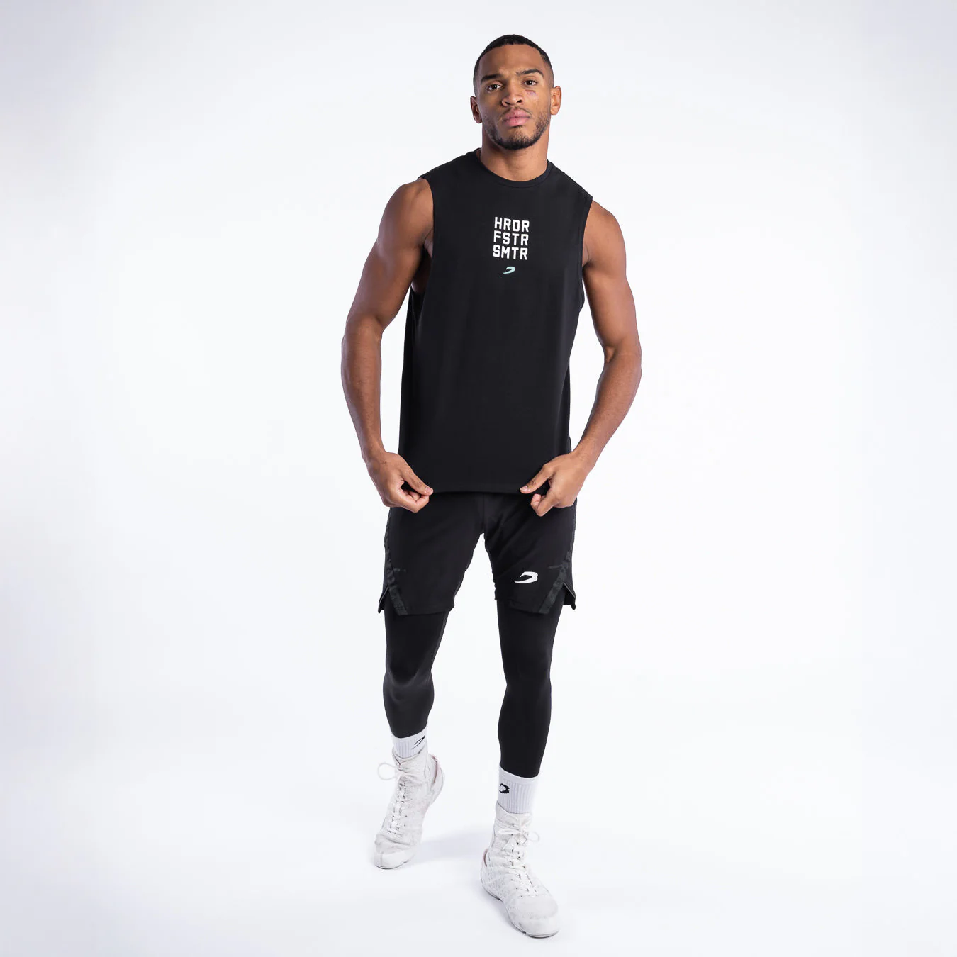 Débardeur Boxraw HRDR FSTR SMTR Noir 