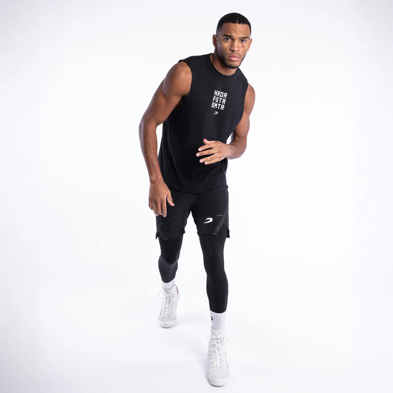 Débardeur Boxraw HRDR FSTR SMTR Noir  - Image 3
