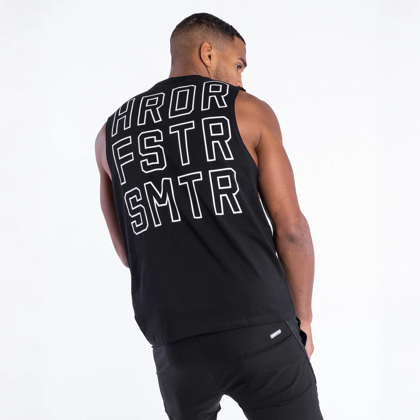 Débardeur Boxraw HRDR FSTR SMTR Noir  - Image 6
