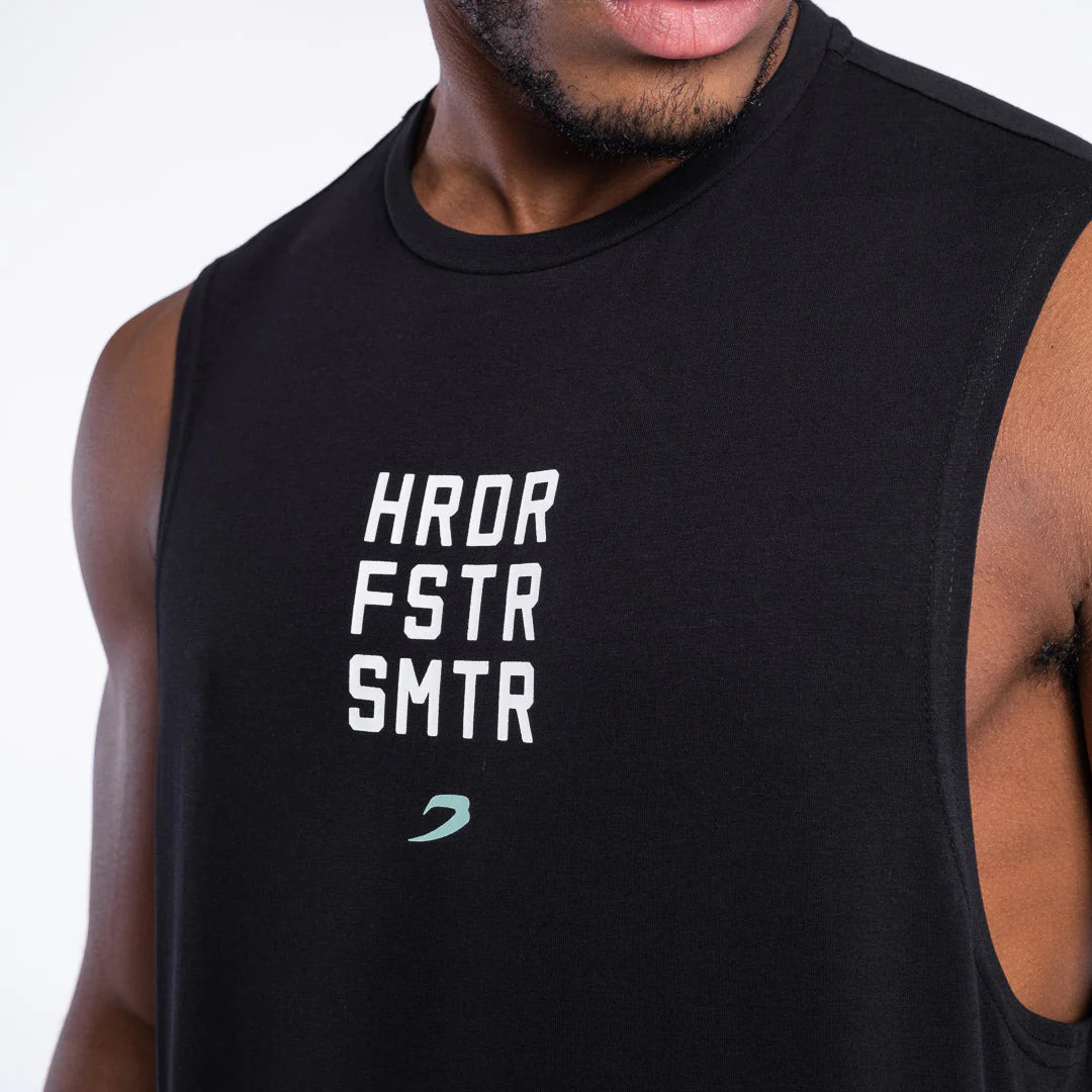 Débardeur Boxraw HRDR FSTR SMTR Noir  - Image 7