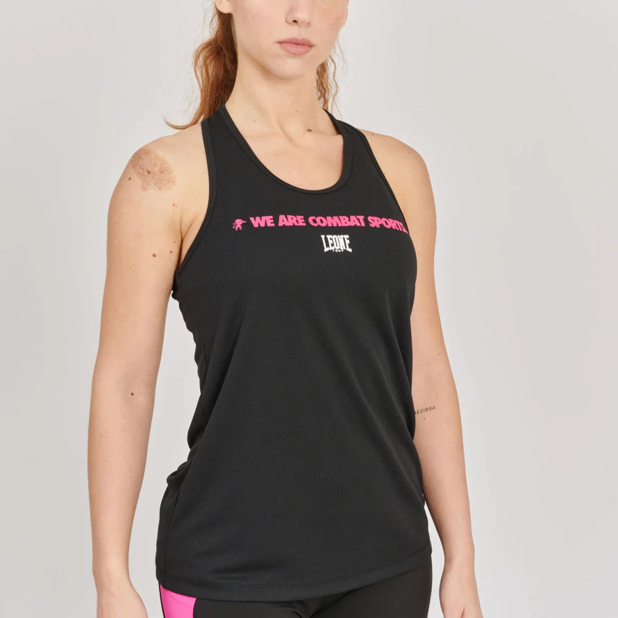 Débardeur femme Leone Logo Wacs ABX142  - Image 2