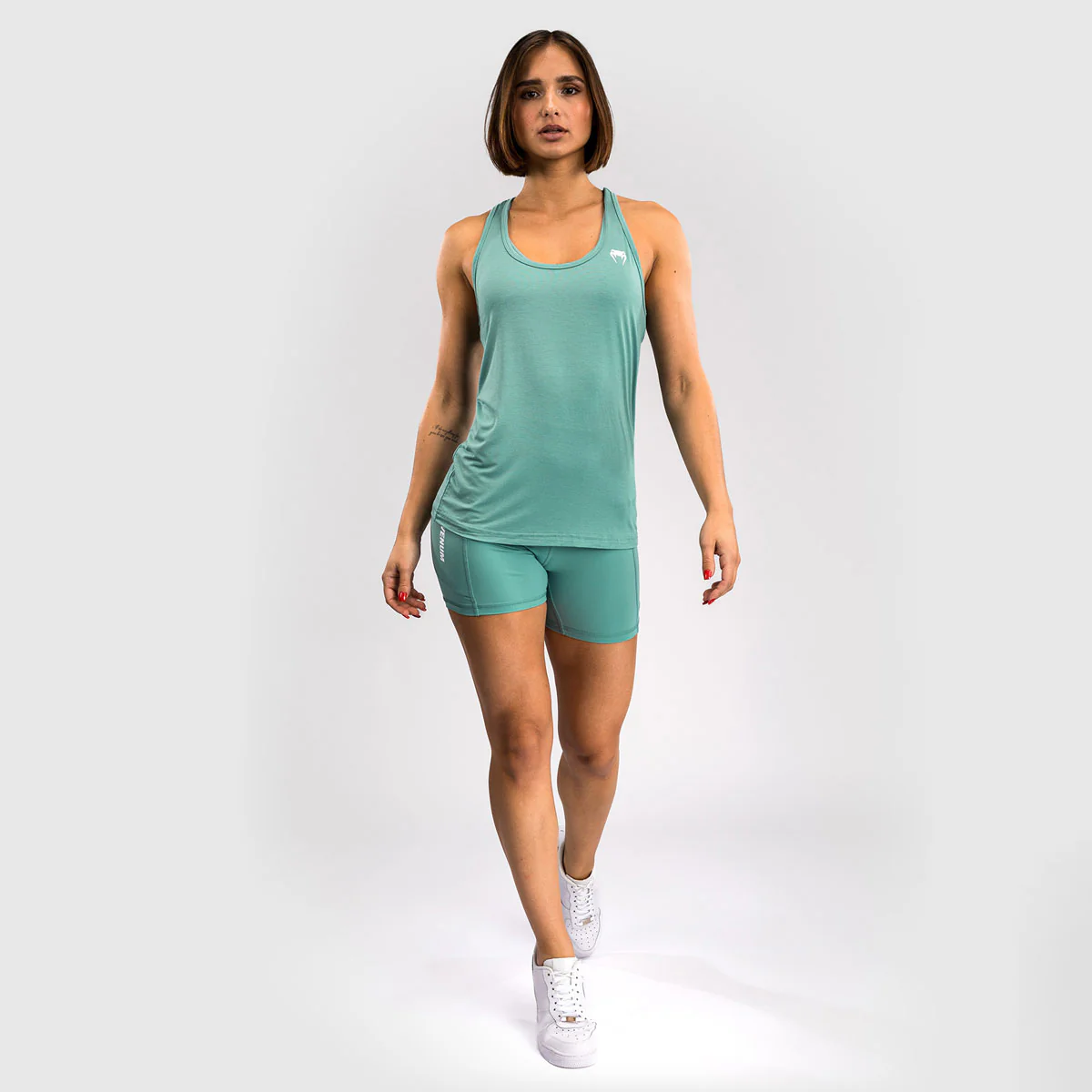 Débardeur Femme Venum Essential Vert d'eau  - Image 4