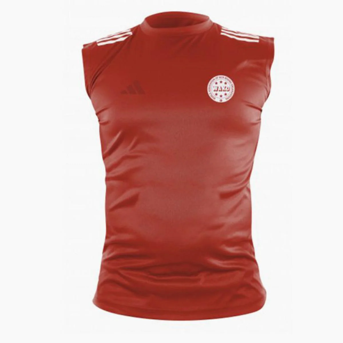 Débardeur kickboxing Adidas Punch Line WAKO Rouge 