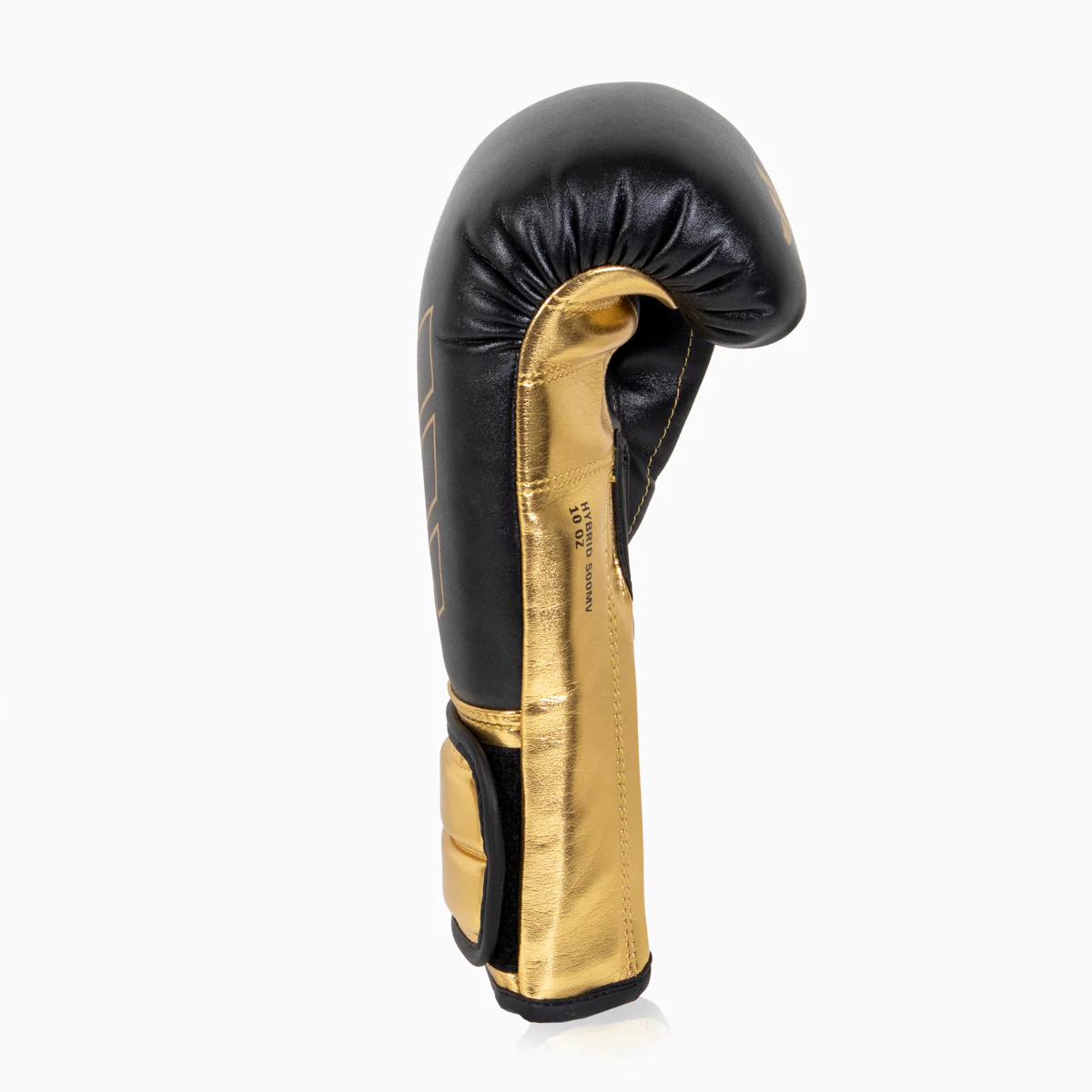 Gants de boxe Adidas Hybrid 500 Pour contre Velcro Noir-or  - Image 2