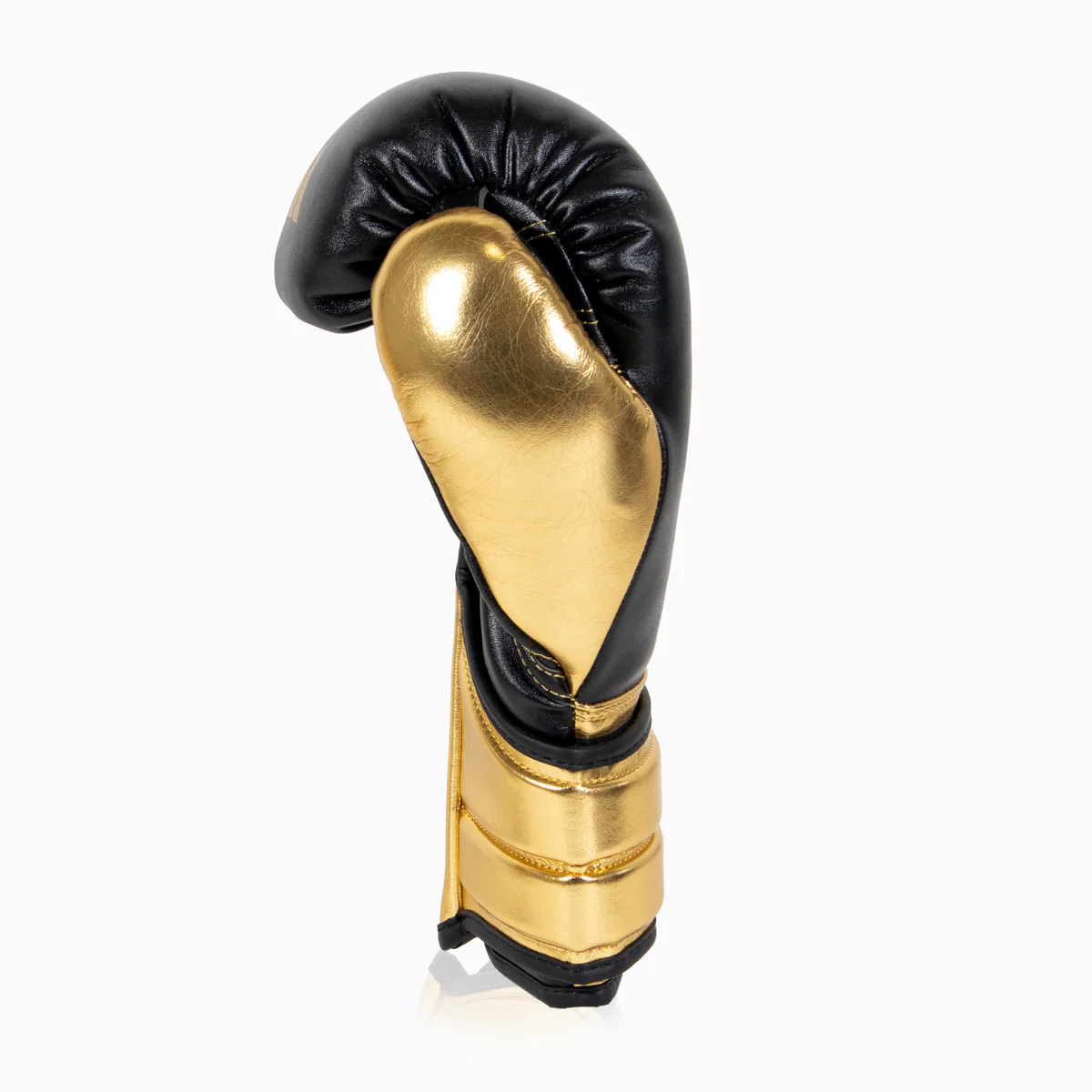 Gants de boxe Adidas Hybrid 500 Pour contre Velcro Noir-or  - Image 4