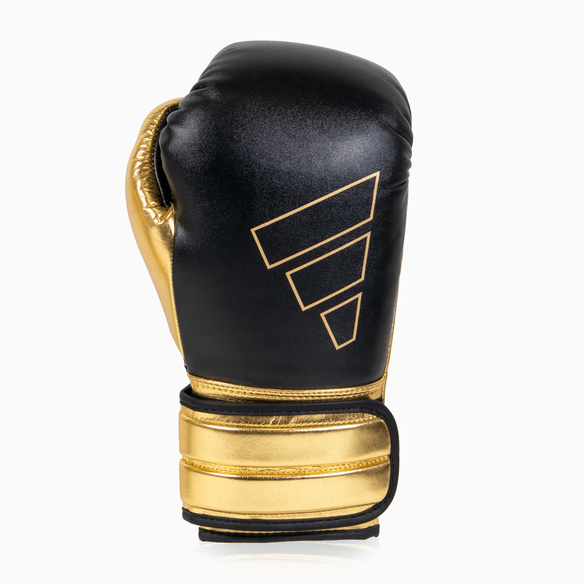 Gants de boxe Adidas Hybrid 500 Pour contre Velcro Noir-or  - Image 5