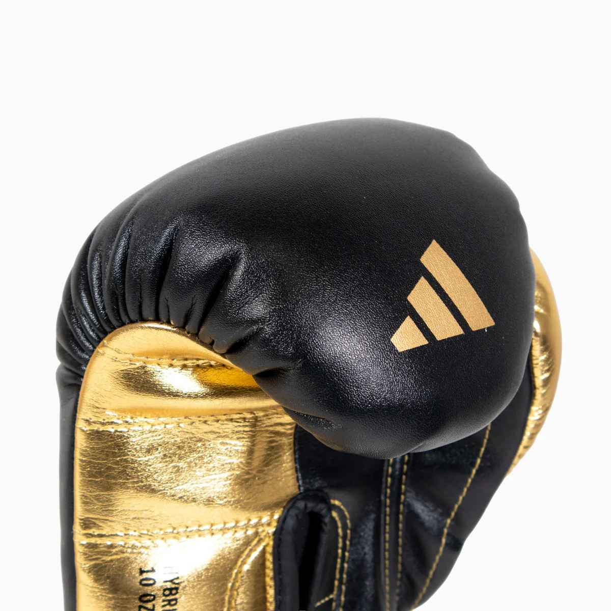 Gants de boxe Adidas Hybrid 500 Pour contre Velcro Noir-or  - Image 9