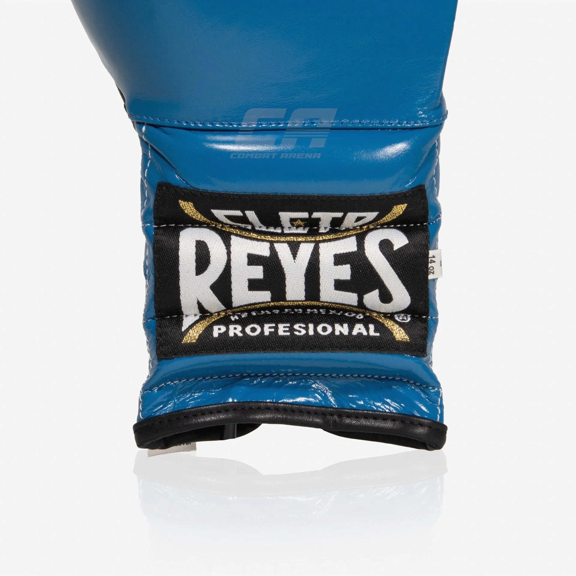 Gants de boxe Cleto Reyes Traditional Training CE4 Bleu-noir avec Lacets  - Image 5