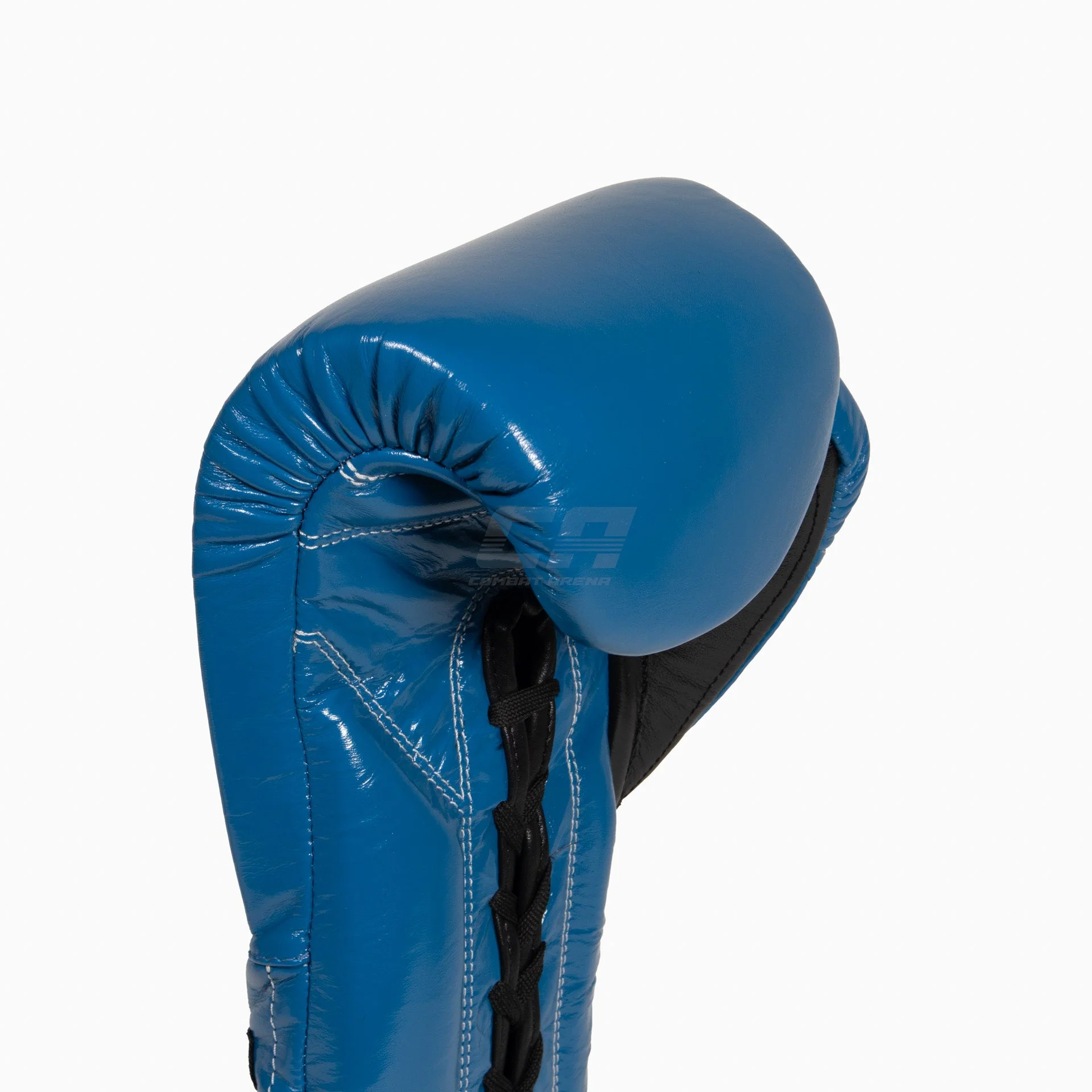 Gants de boxe Cleto Reyes Traditional Training CE4 Bleu-noir avec Lacets  - Image 7