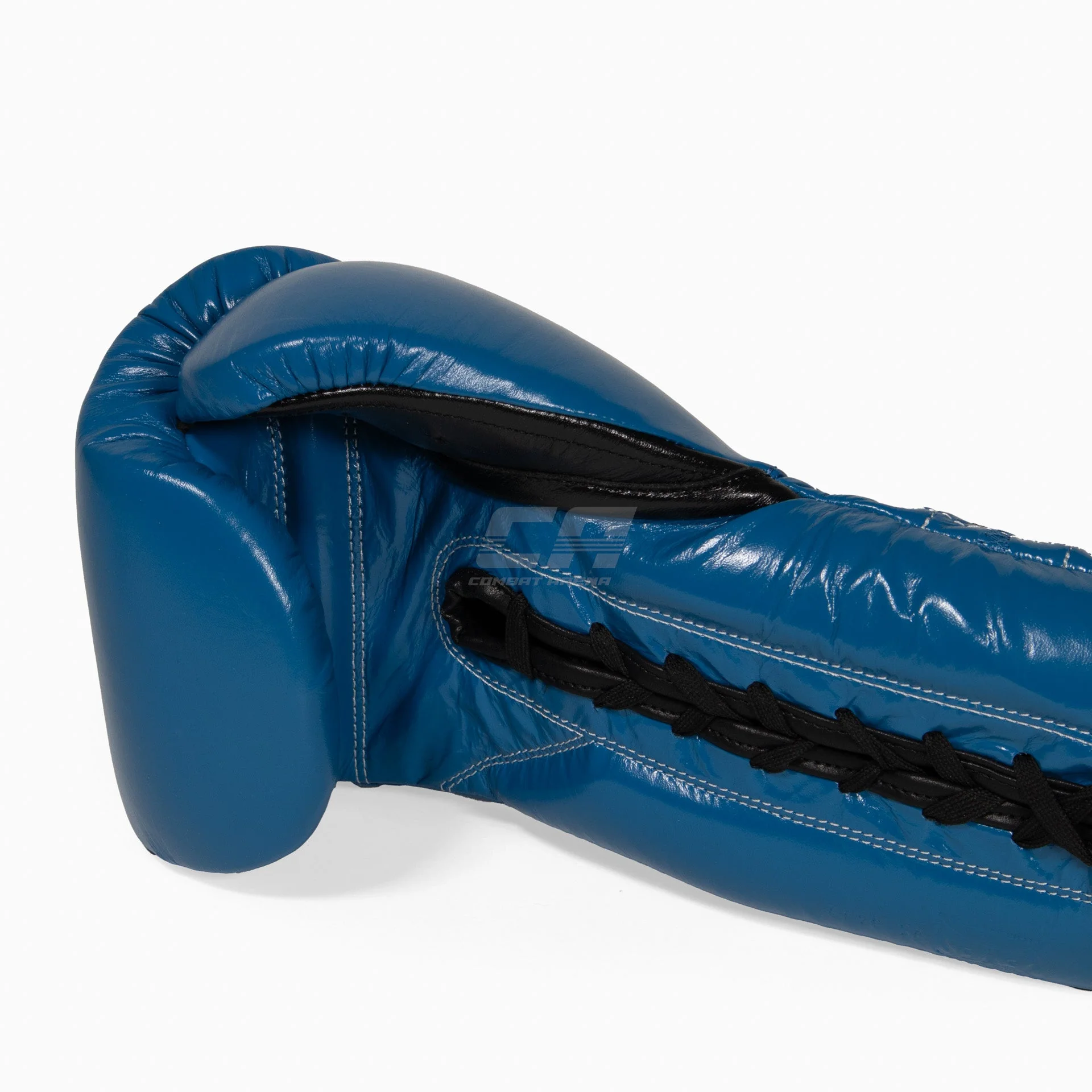 Gants de boxe Cleto Reyes Traditional Training CE4 Bleu-noir avec Lacets  - Image 9