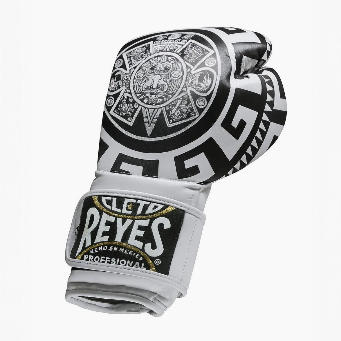 Gants de boxe Cleto Reyes Fiber Calendario Azteco Prison Art  - Image 2
