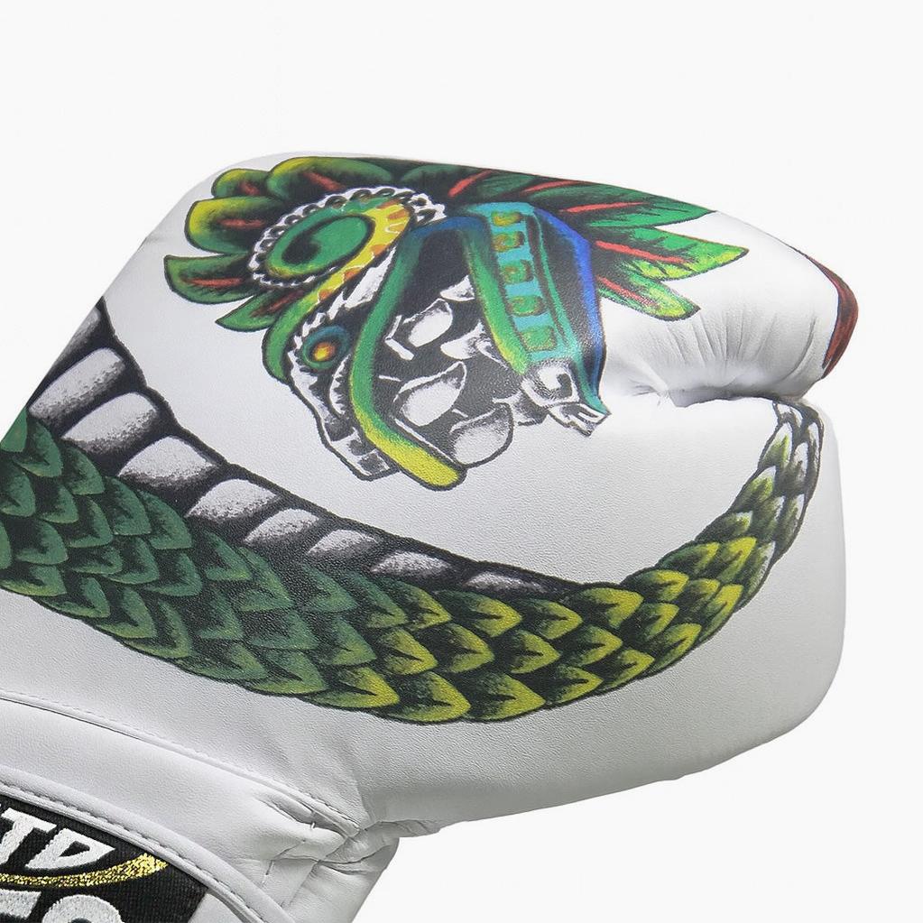 Gants de boxe Cleto Reyes Fiber Quetzalcoatl Prison Art  - Image 4
