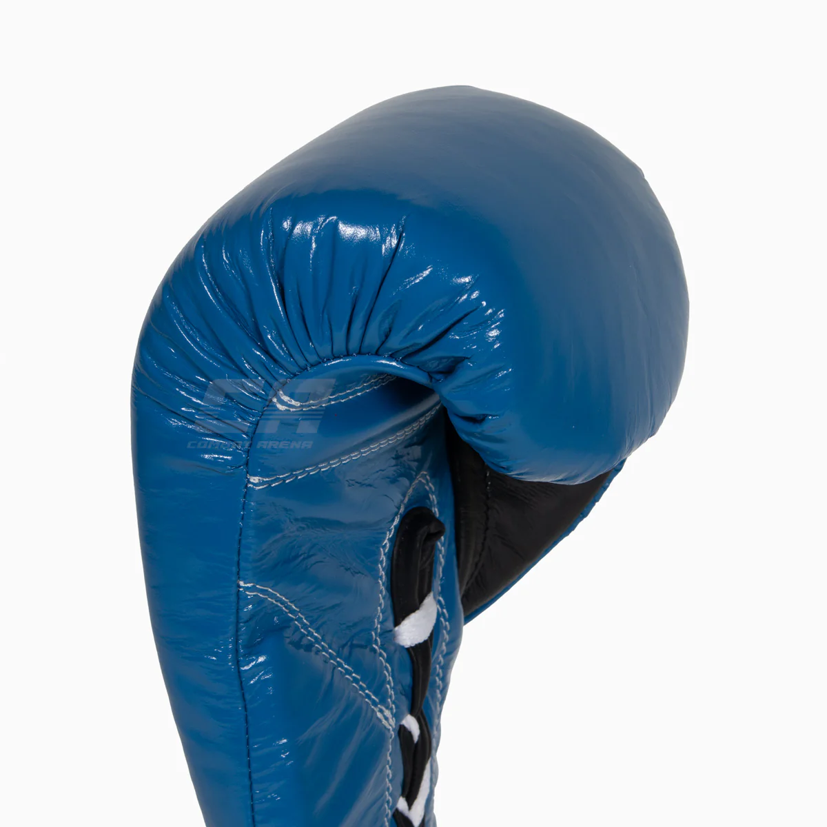 Gants de boxe Cleto Reyes Professionnel CB2 Bleu-noir avec lacets  - Image 6