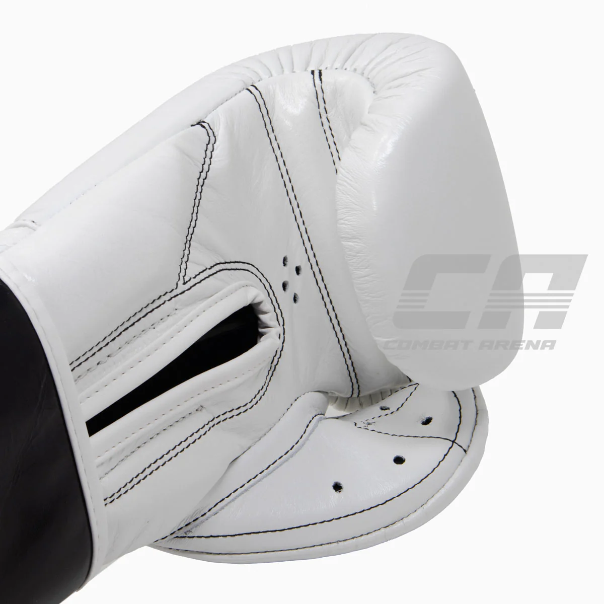 Gants de boxe Cleto Reyes Sparring CE6 Blanc-noir - Image 2