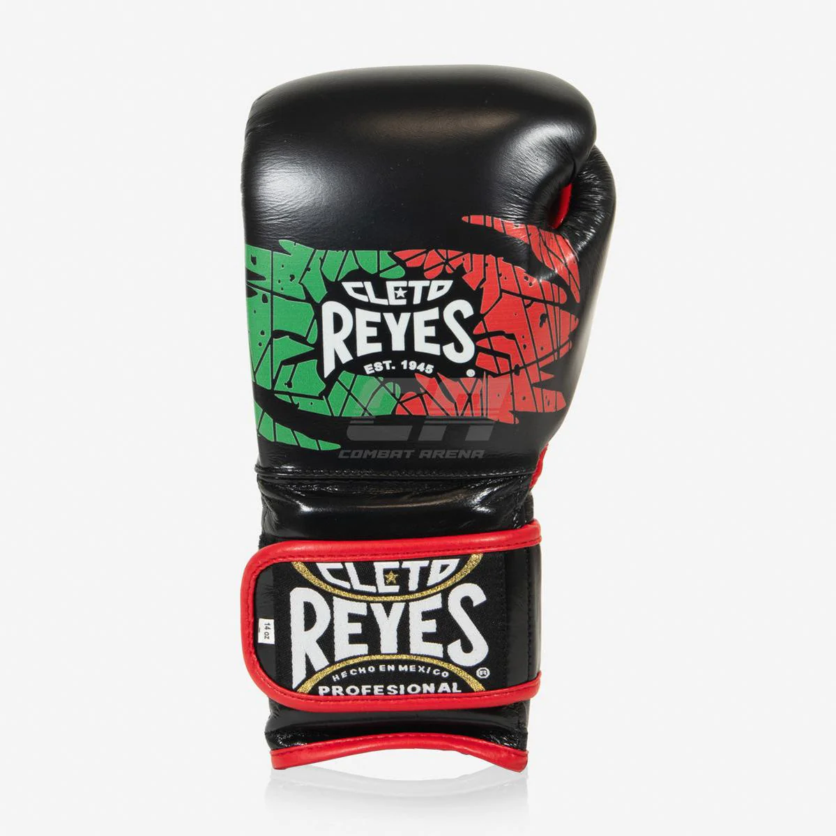 Gants de boxe Cleto Reyes Sparring CE6 Noir rouge Mexican  - Image 3