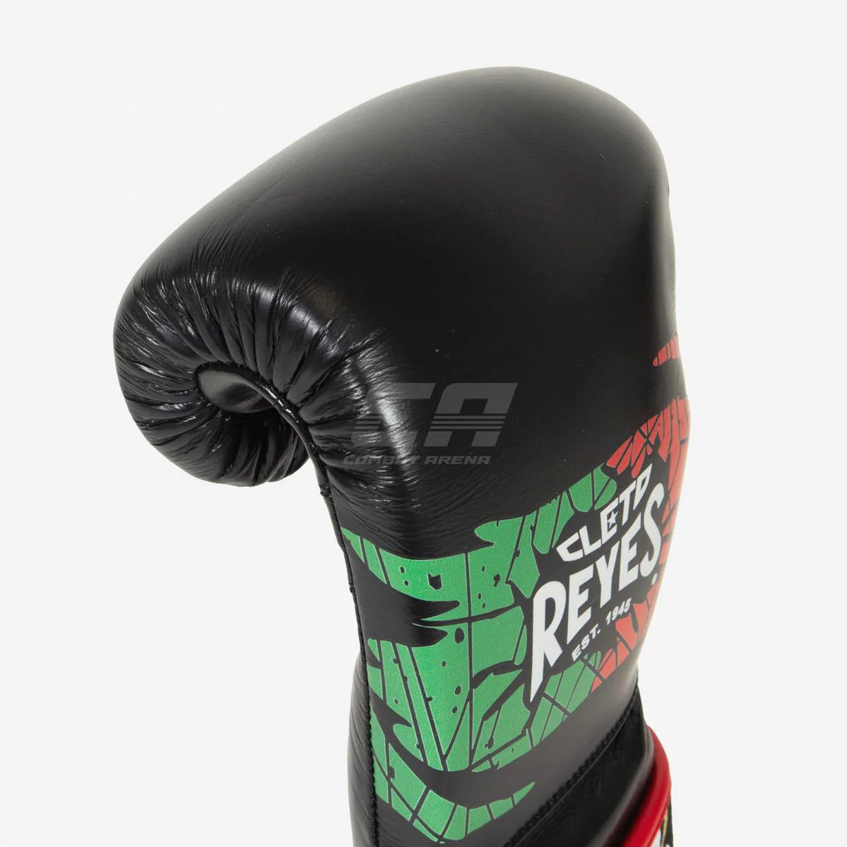 Gants de boxe Cleto Reyes Sparring CE6 Noir rouge Mexican  - Image 7