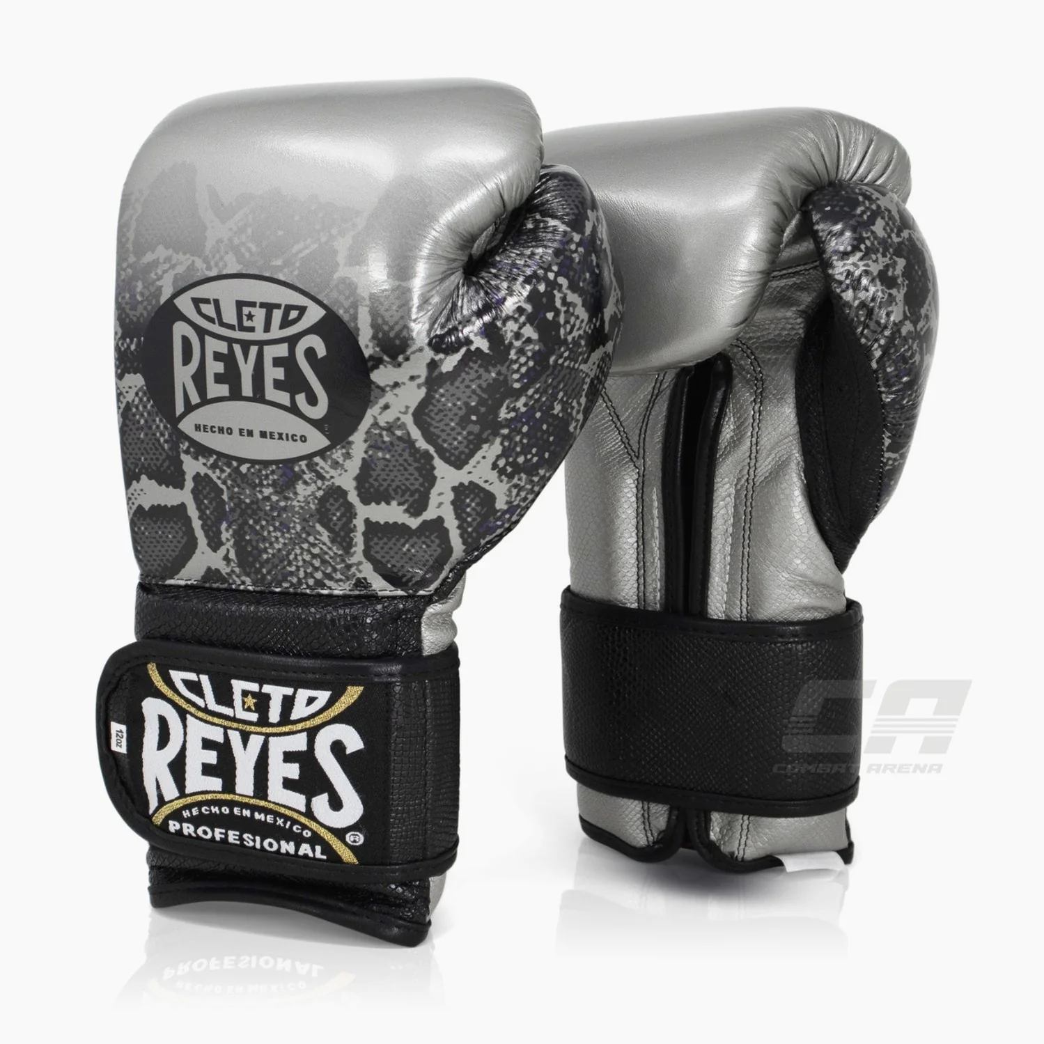 Gants de boxe Cleto Reyes Sparring CE6 Steel Snake