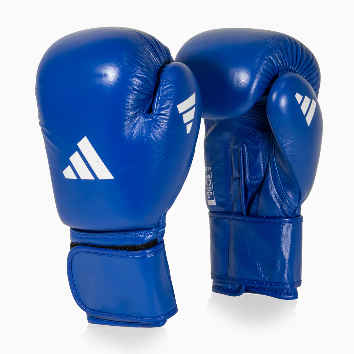Gants de boxe de Boxe Adidas Approuvés World Boxing Bleu