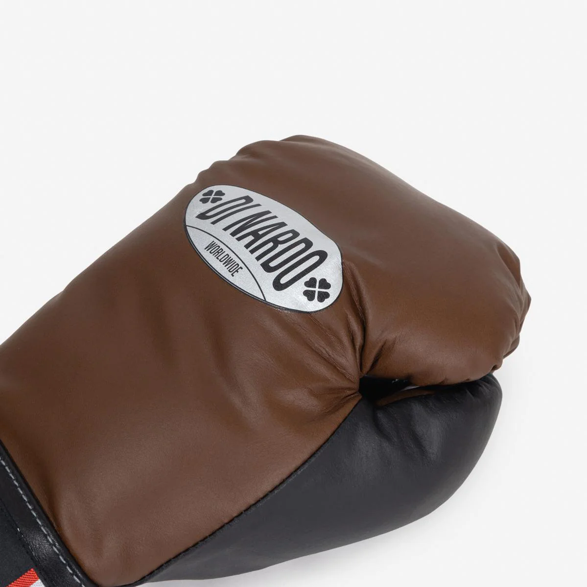 Gants de boxe Di Nardo avec Lacets 12 Oz Marron-noir  - Image 10