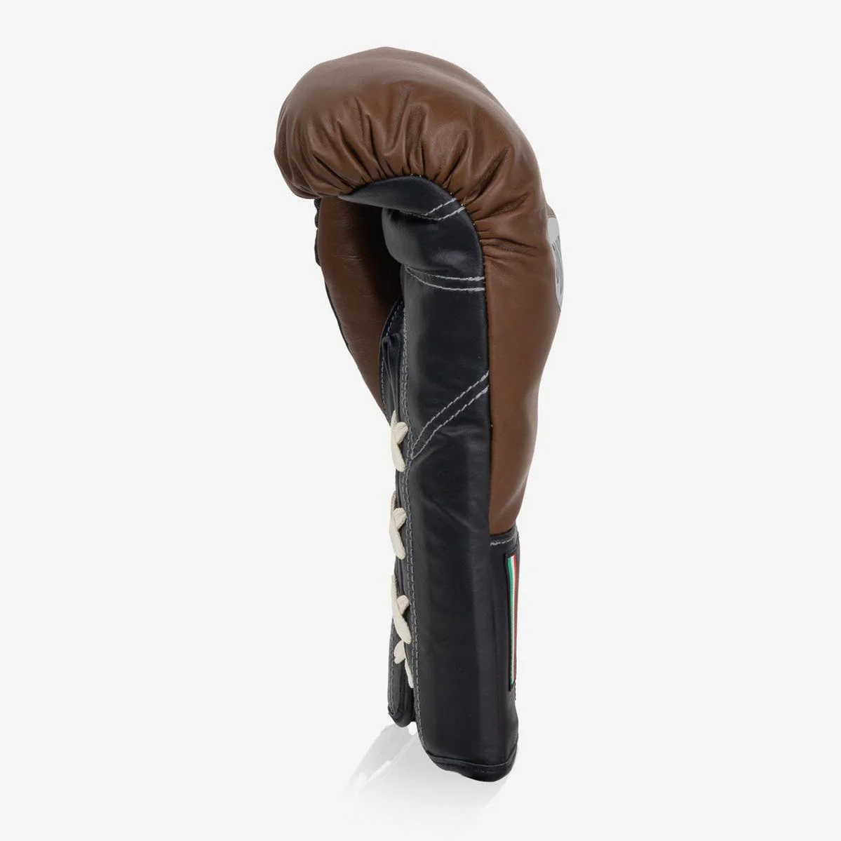 Gants de boxe Di Nardo avec Lacets 12 Oz Marron-noir  - Image 6
