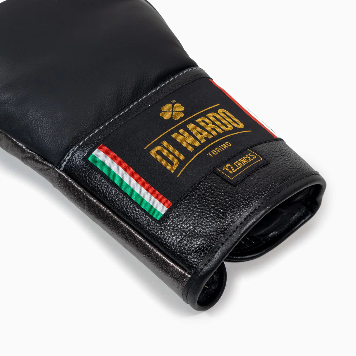 Gants de boxe Di Nardo avec Lacets 12 Oz Noir-argent foncé  - Image 10