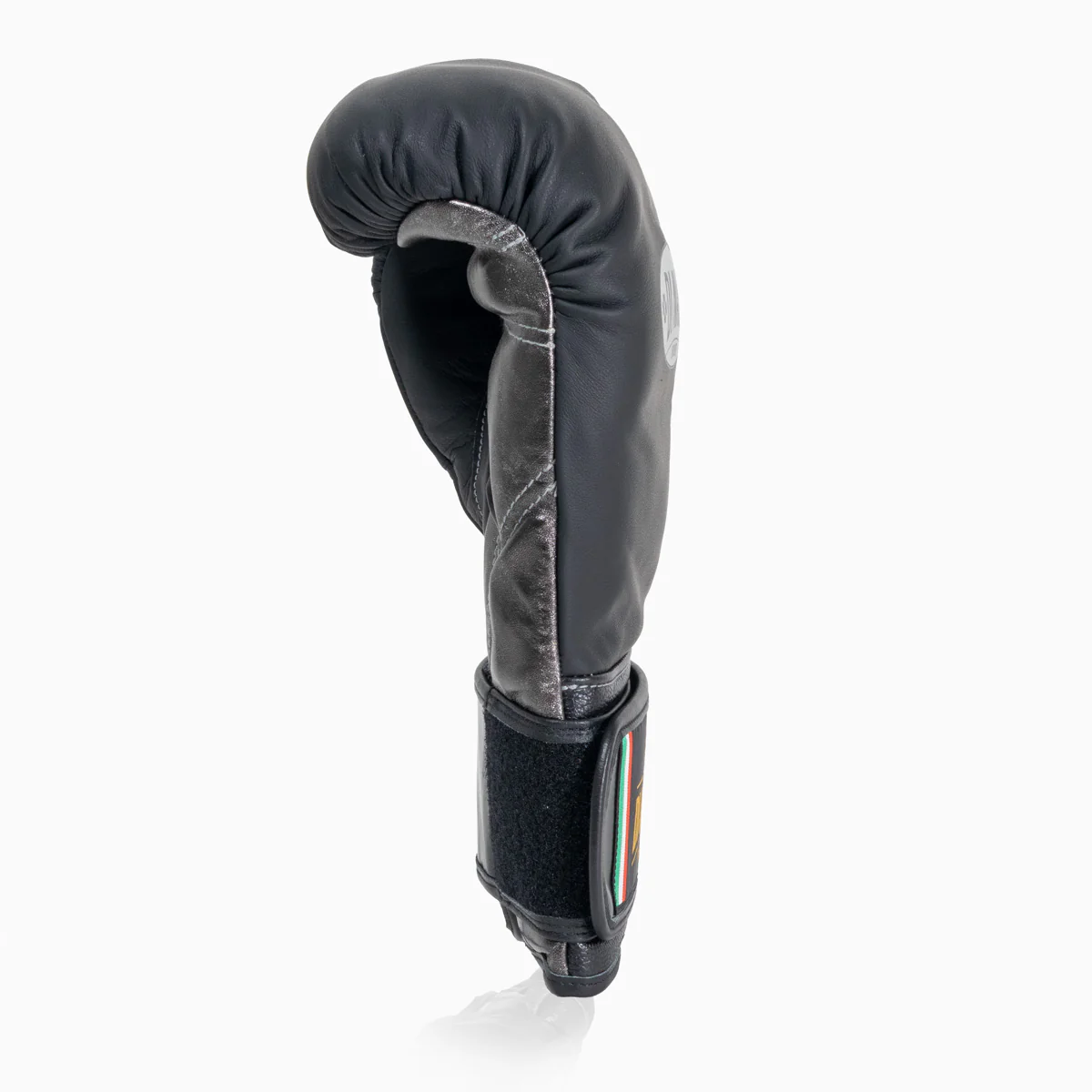 Gants de boxe Di Nardo avec Velcro 12 Oz Noir-argent foncé  - Image 5