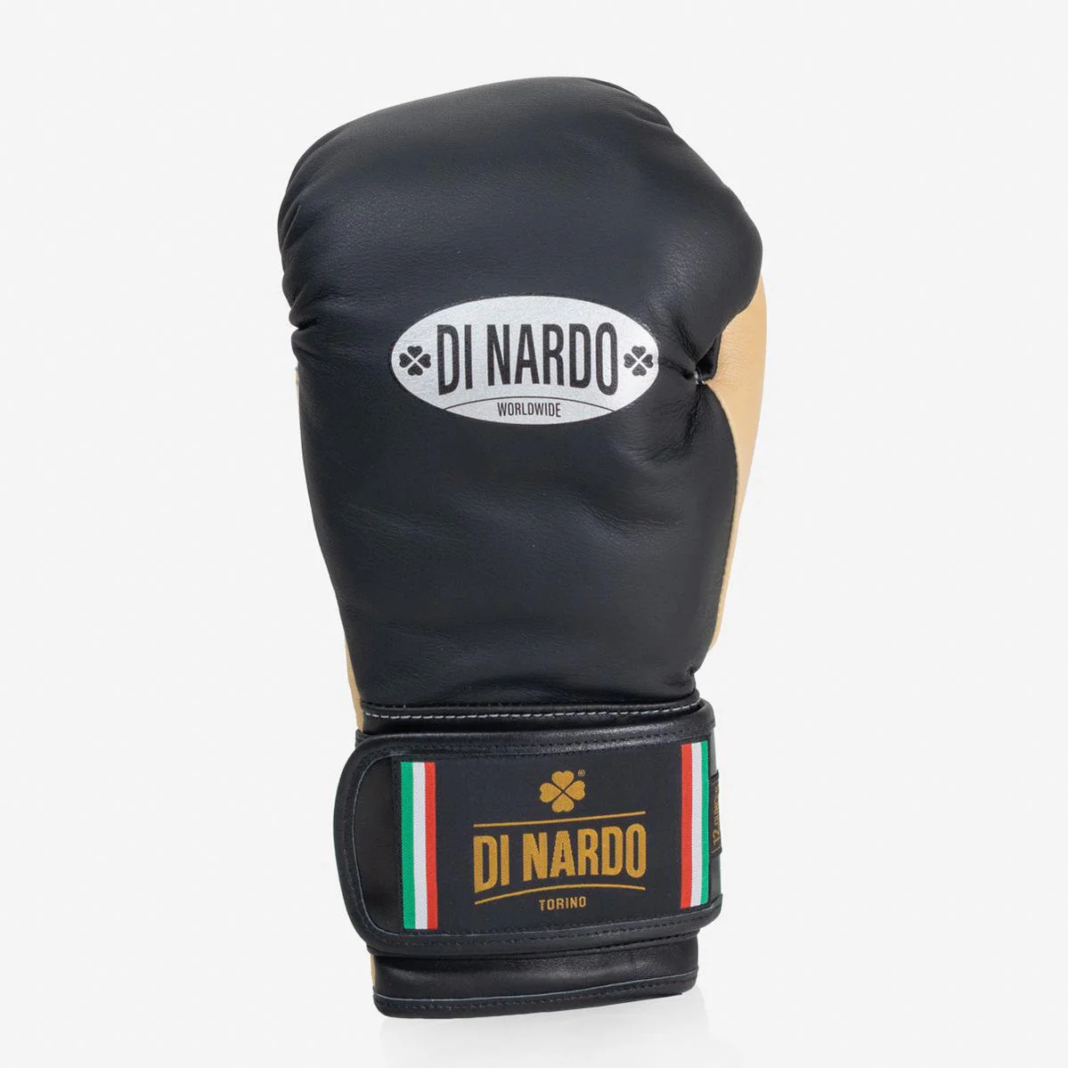 Gants de boxe Di Nardo avec Velcro 12 Oz Noir-sable - Image 4