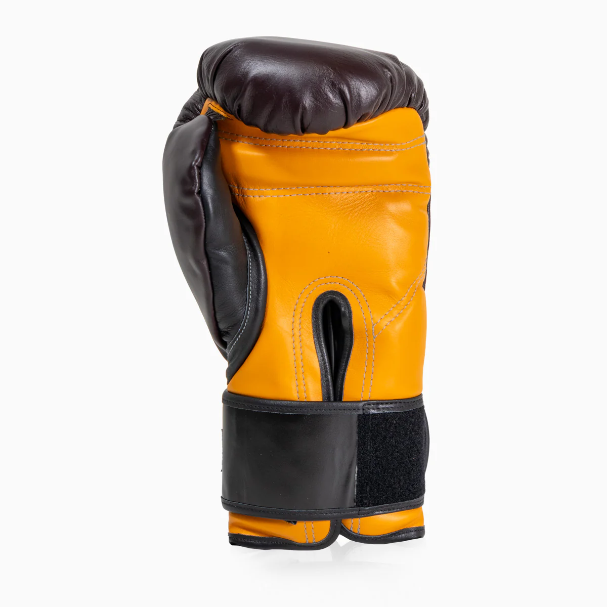 Gants de boxe Di Nardo avec Velcro 16 Oz Bourgogne-jaune  - Image 4